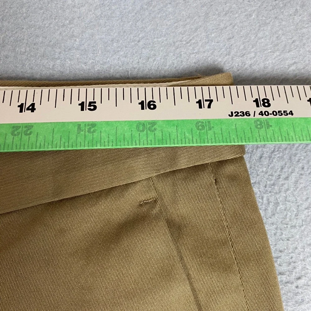 Banana Republic Aiden Slim Fit Stretch Chino Pants Mens 34 Khaki Tan